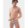 Barcode Berlin Slip de bain FETISH DOG Blanc
